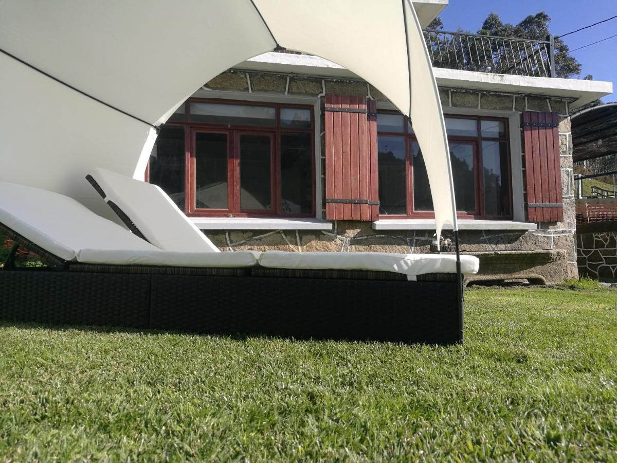 Villa Casa A Pie De Playa De Carino Doninos Ferrol Exterior foto