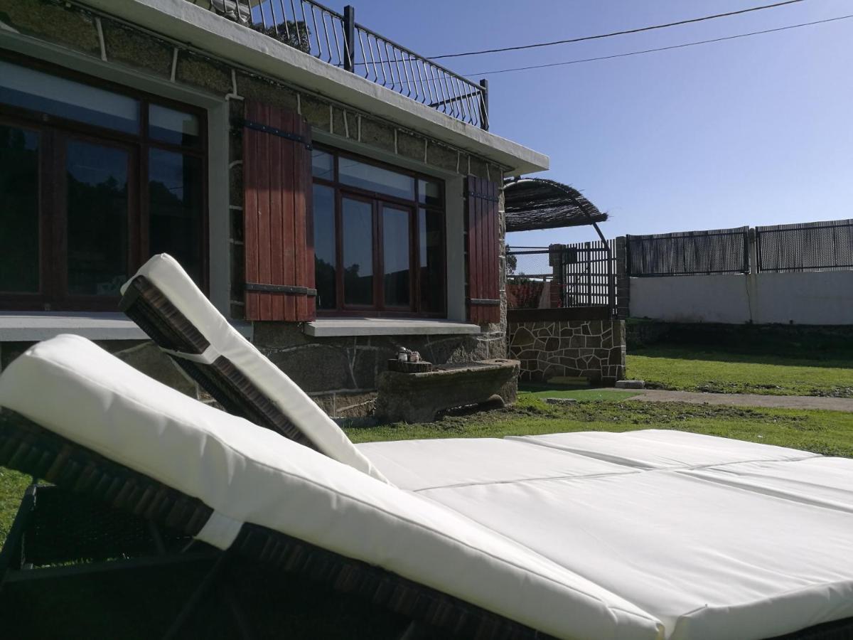Villa Casa A Pie De Playa De Carino Doninos Ferrol Exterior foto