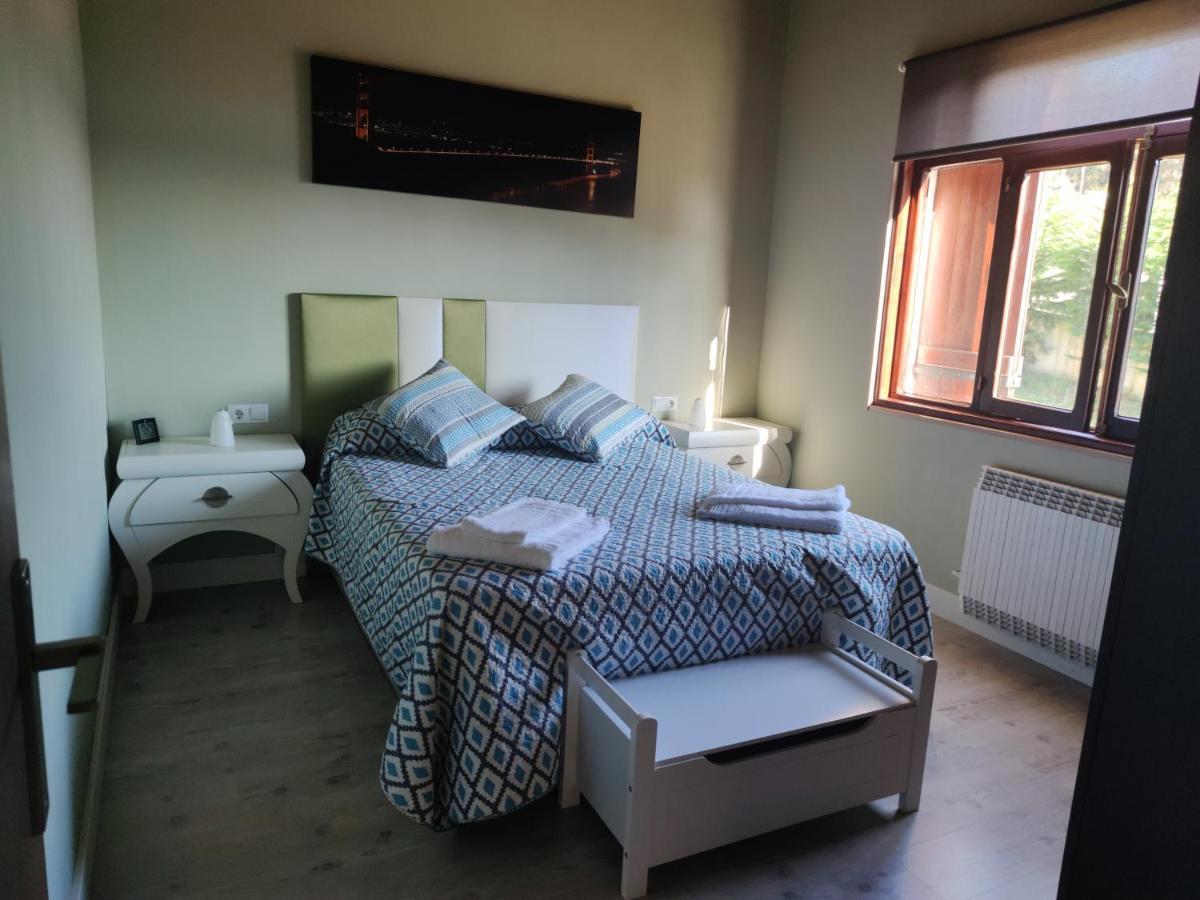 Villa Casa A Pie De Playa De Carino Doninos Ferrol Exterior foto