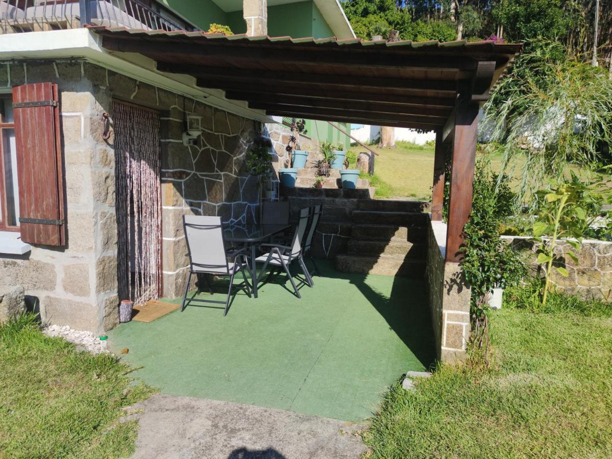 Villa Casa A Pie De Playa De Carino Doninos Ferrol Exterior foto
