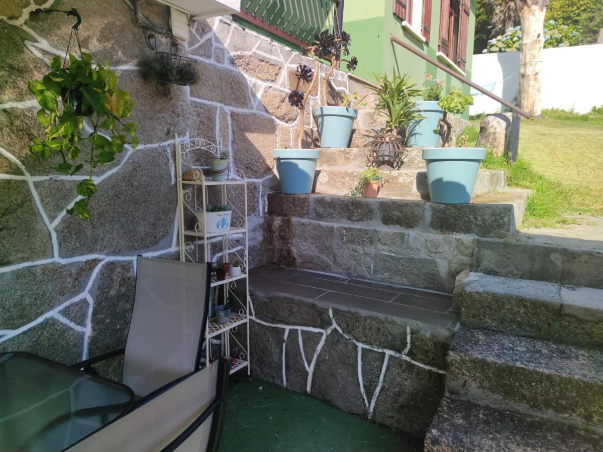 Villa Casa A Pie De Playa De Carino Doninos Ferrol Exterior foto